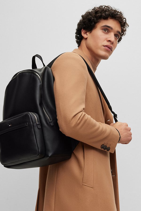 ΤΣΑΝΤΑ ΠΛΑΤΗΣ BOSS - 001 ΜΑΥΡΟ